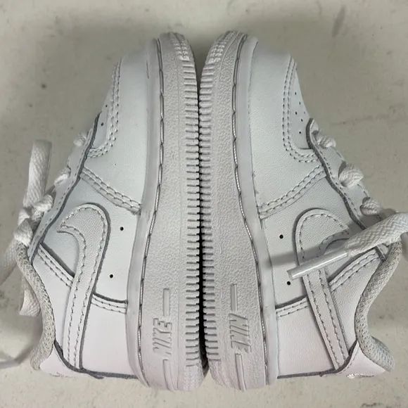 Nike Air Force 1 Low Top Sneakers White Toddler DH2926-111 Size 3C