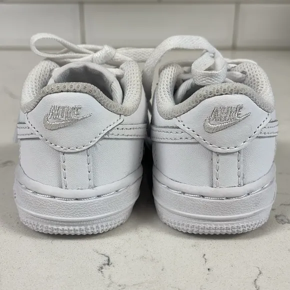 Nike Air Force 1 Low Top Sneakers White Toddler DH2926-111 Size 3C