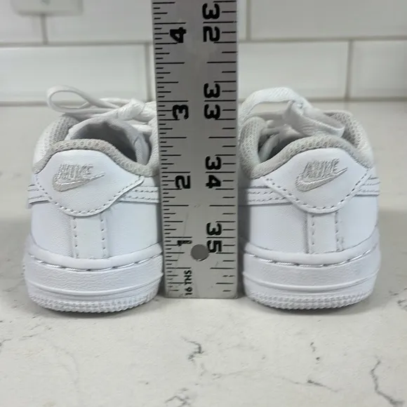 Nike Air Force 1 Low Top Sneakers White Toddler DH2926-111 Size 3C