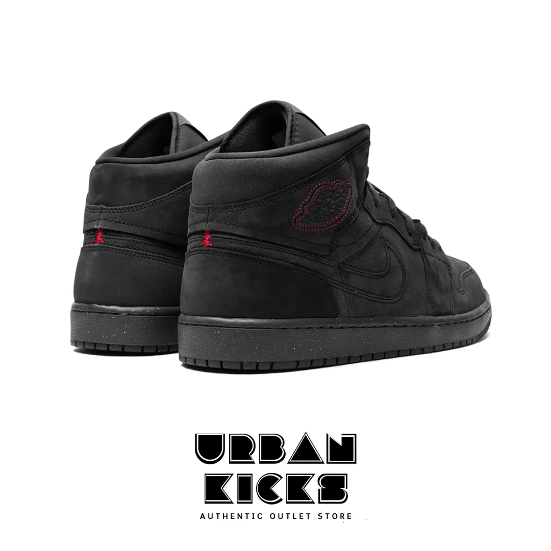 Nike Air Jordan 1 Mid SE Craft Grey Red