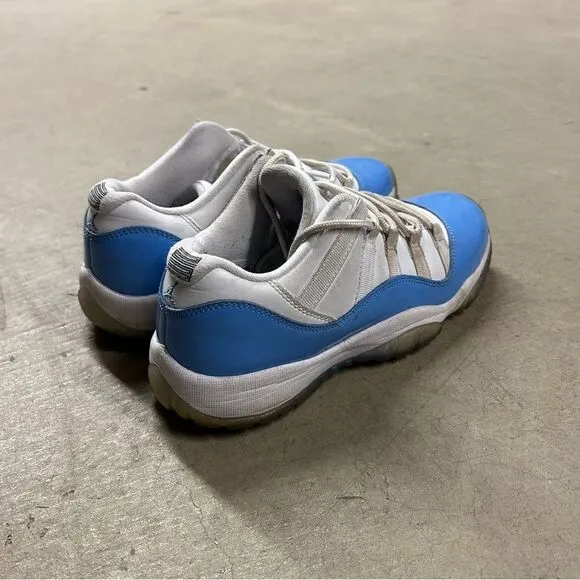Nike Air Jordan 11 Retro Low University Blue UNC 528896-106 Size 6.5Y Women’s 8