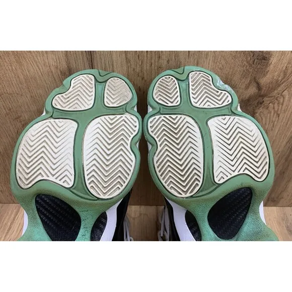 Nike Air Jordan 6 Rings Basketball Shoes Sneakers Boys Sz 6.5Y Black 323419-115
