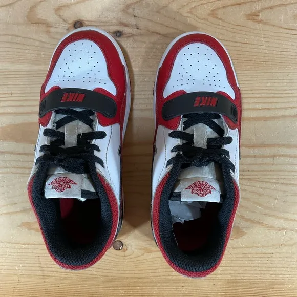 Nike Air Jordan Legacy 312 Low Basketball  Shoes CD9055-116Kids 11.5Red White
