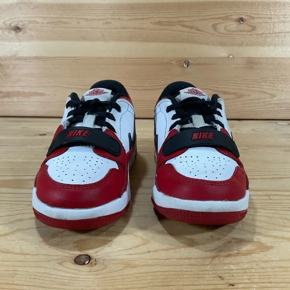 Nike Air Jordan Legacy 312 Low Basketball  Shoes CD9055-116Kids 11.5Red White