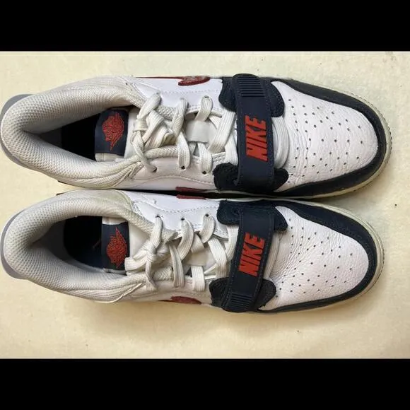 Nike Air Jordan Retro Sneakers Red White Black-Size 6.5Y