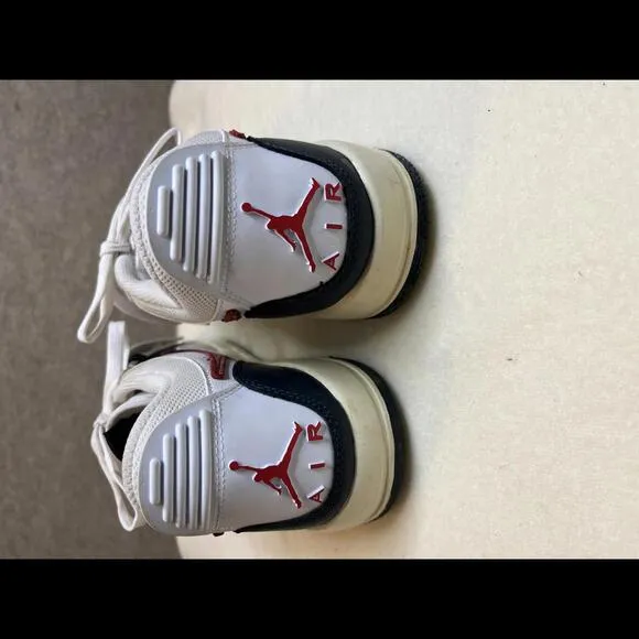Nike Air Jordan Retro Sneakers Red White Black-Size 6.5Y