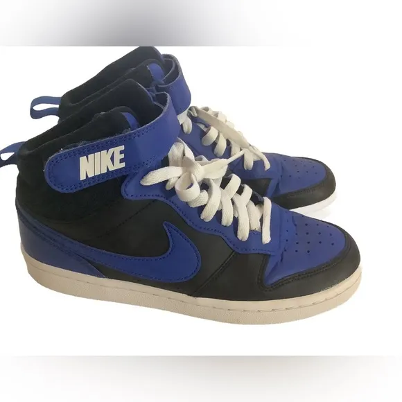 Nike Court Borough  Basketball Shoes Big Boy Size 6.5Y, CD8872-001