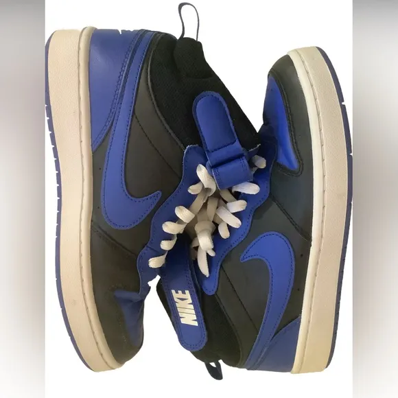 Nike Court Borough  Basketball Shoes Big Boy Size 6.5Y, CD8872-001