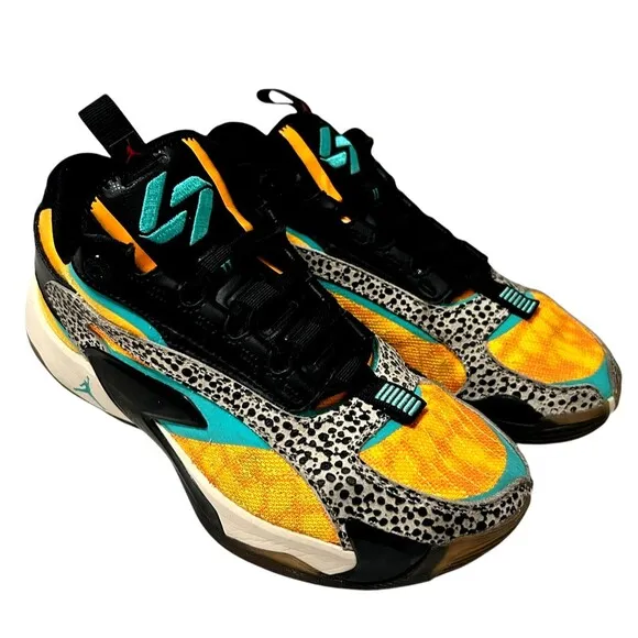 Nike Jordan Luka 2 PF Doncic The Pitch Safari Boys Youth Basketball Shoes 6.5Y