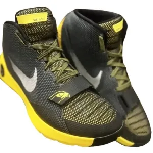 NIKE KD Trey 5 III Black / Yellow Men's Basketball Shoes - Size 7 youth