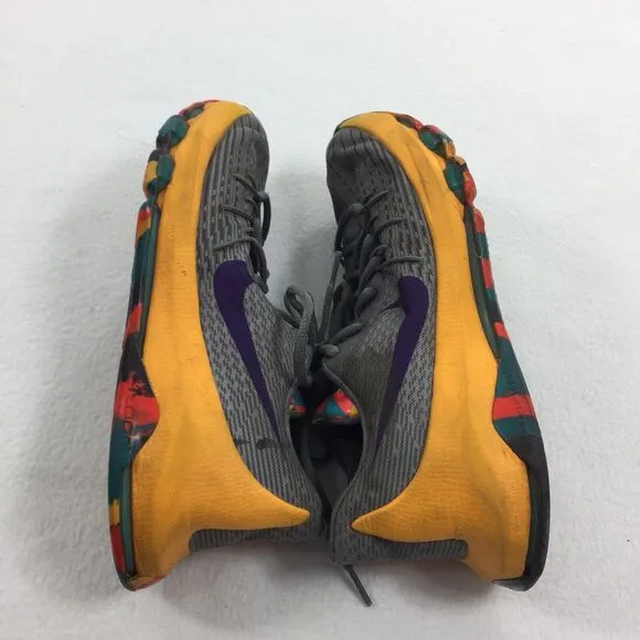 Nike Kevin Durant KD 8 Prince George Basketball Shoes Size 6Y Gray 768867-050