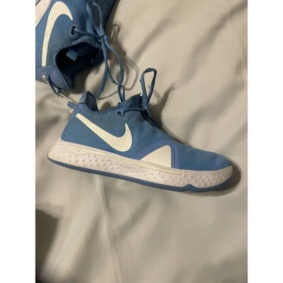 Nike PG 4 TB Promo University Blue Basketball Shoes CW4134-405