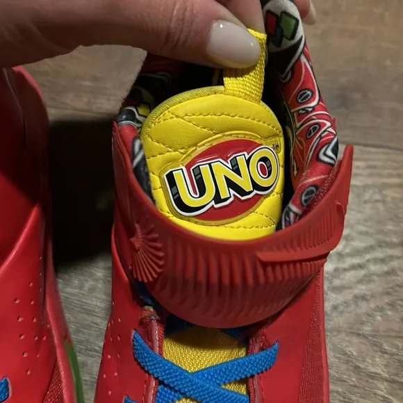 Nike Uno Zoom Freak 3 NRG 50th Anniversary Red- Size 2Y Youth basketball shoe