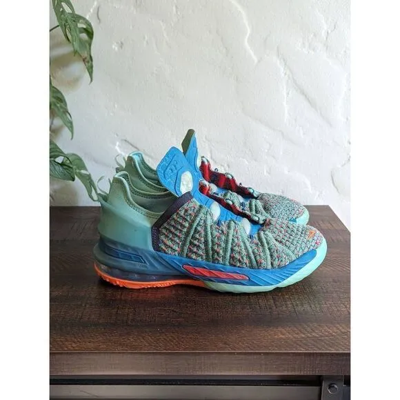 Nike Lebron 18 We Are Family Youth Basketball Sneaker Shoes - Size 6.5Y