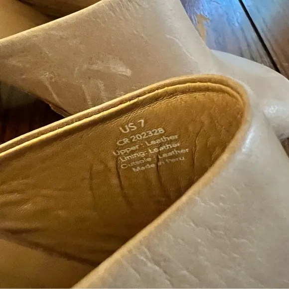 Nisolo Paloma Mule Sandals in Sand Size 7