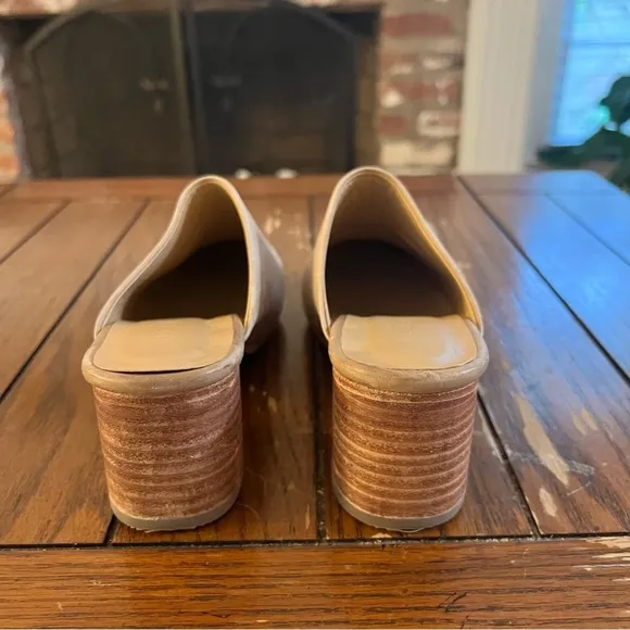 Nisolo Paloma Mule Sandals in Sand Size 7