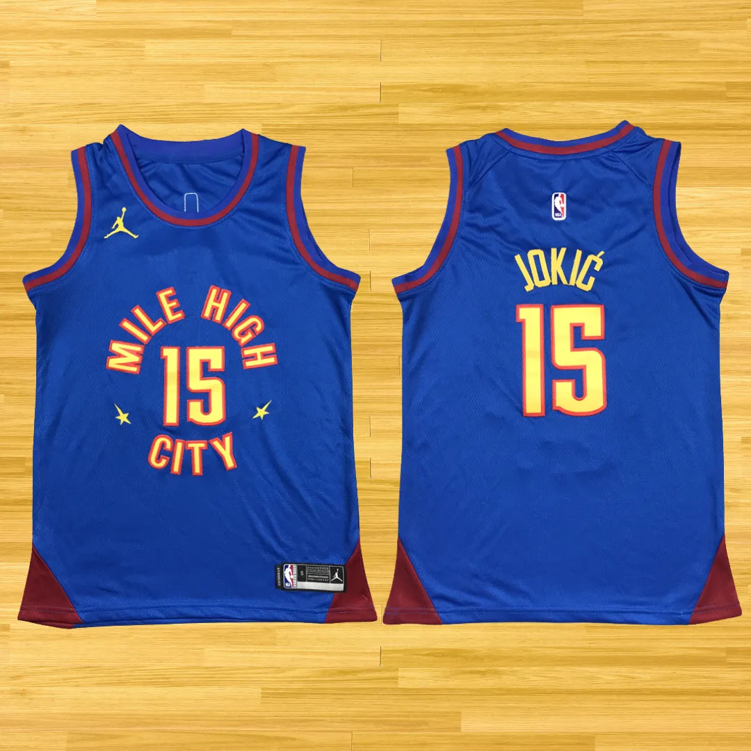 Nuggets - Nikola Jokić - 24/25 Jersey - Blue