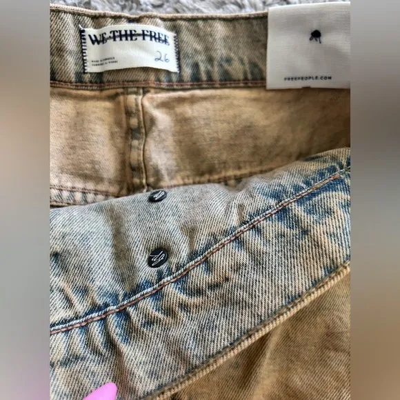NWT Free People, We The Free Boomerang Long Shorts, Size 26