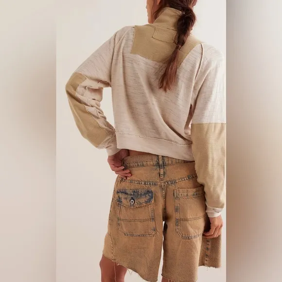 NWT Free People, We The Free Boomerang Long Shorts, Size 26