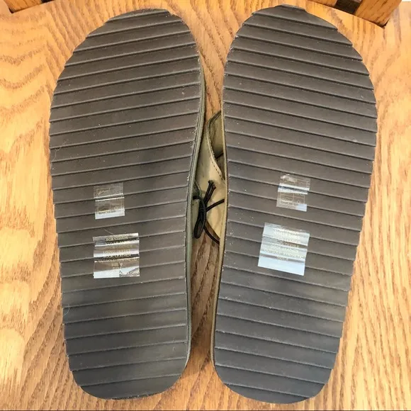 NWT, Light Tan, Leather JCrew Flip Flops, Size 8