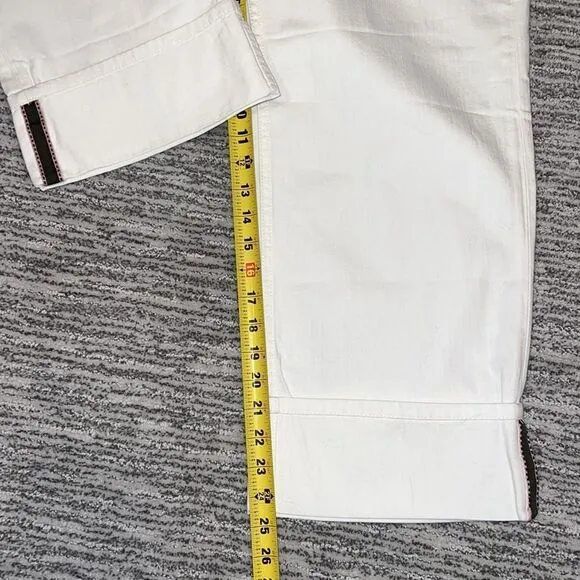NWT Ted Baker Estia Jeans Ivory Size 32