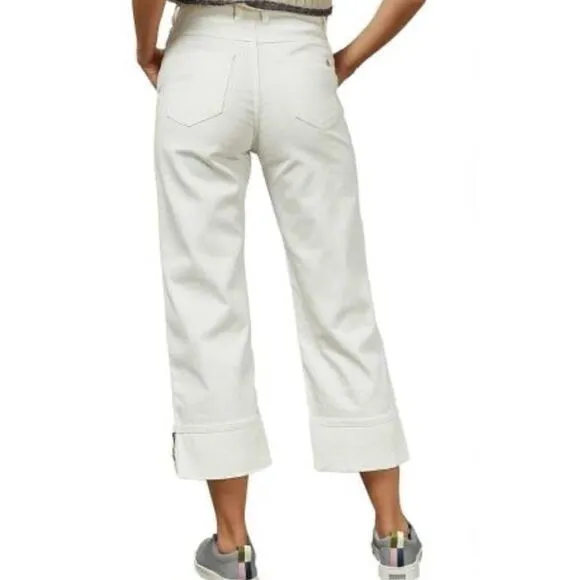 NWT Ted Baker Estia Jeans Ivory Size 32