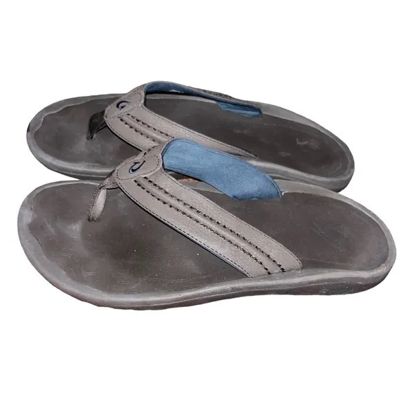 OluKai Hokua flip flops 13