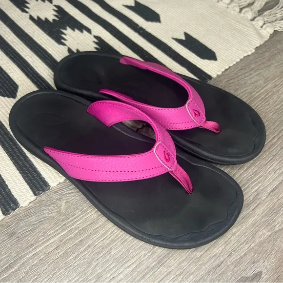 Olukai Ohana Flip Flops Thong Sandal in Orchid Size 8