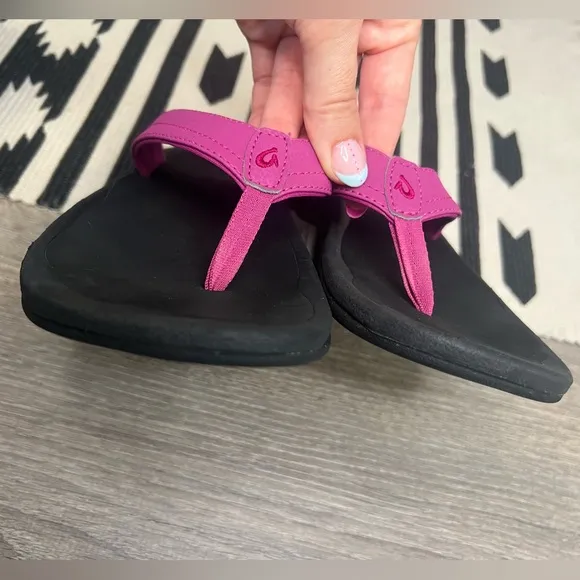 Olukai Ohana Flip Flops Thong Sandal in Orchid Size 8