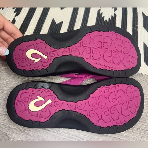 Olukai Ohana Flip Flops Thong Sandal in Orchid Size 8