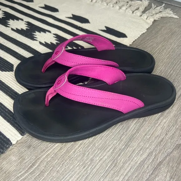 Olukai Ohana Flip Flops Thong Sandal in Orchid Size 8