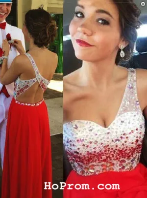 One Shoulder Red Prom Dresses One Shoulder Evening Dress