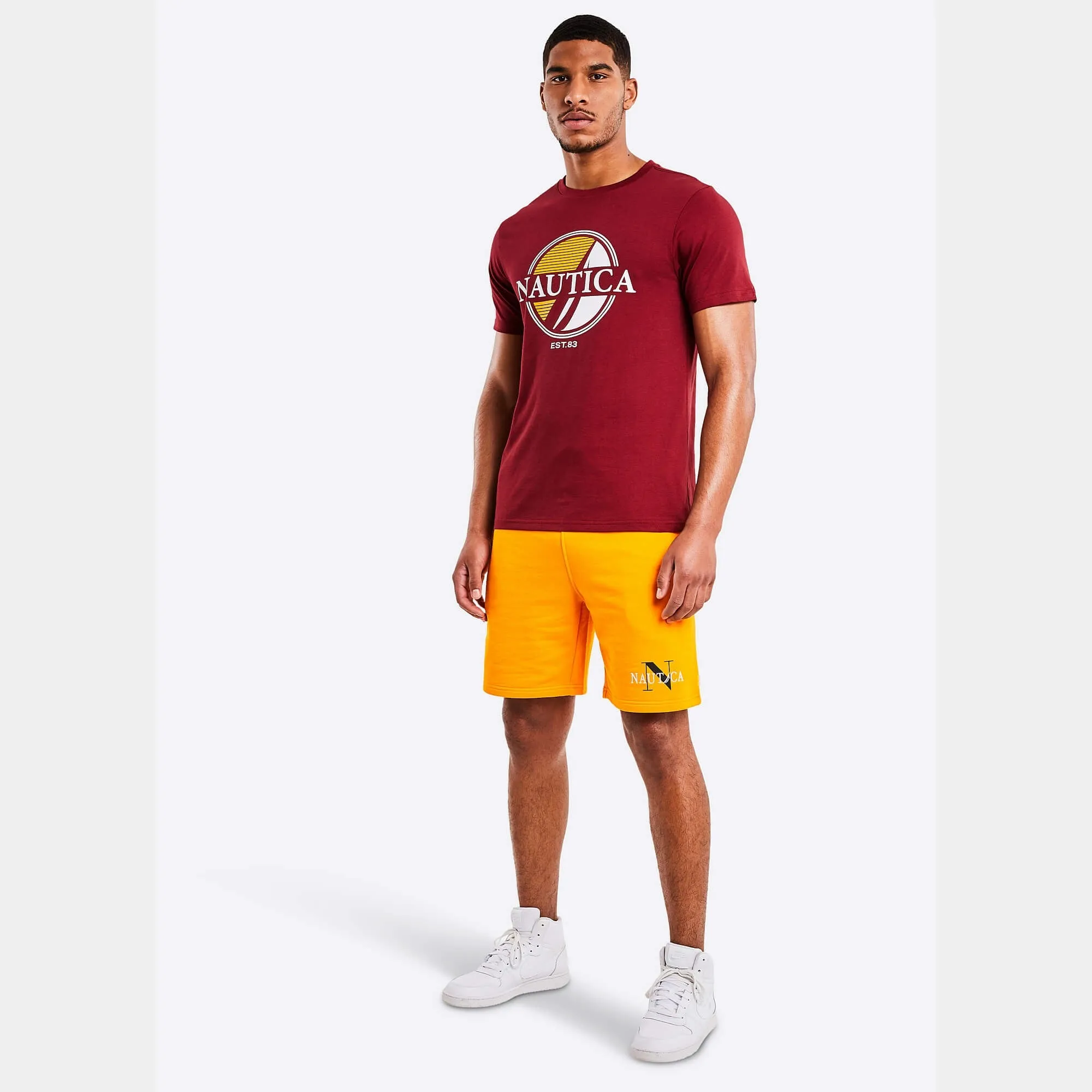 Šortky Nautica Mundra 7.5” Fleece Short tmavomodré