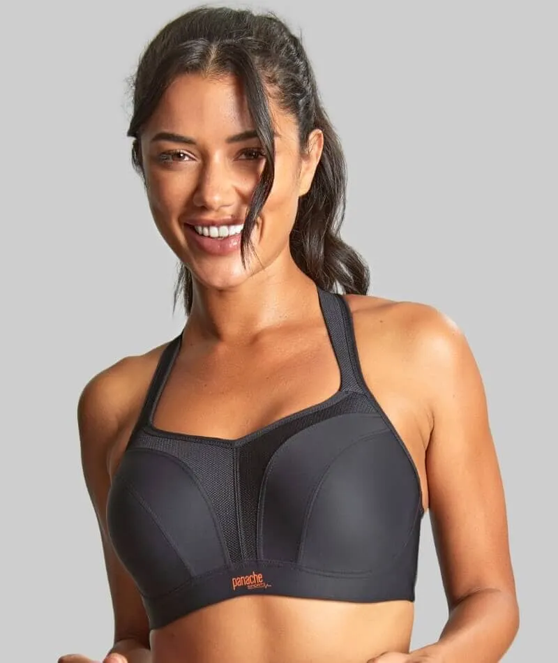 Panache Sport Power Underwired Sports Bra - Black