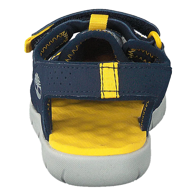 Perkins Row Fisherman Navy/yellow