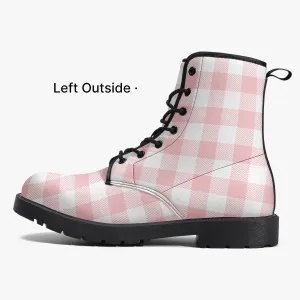 Pink Checkered