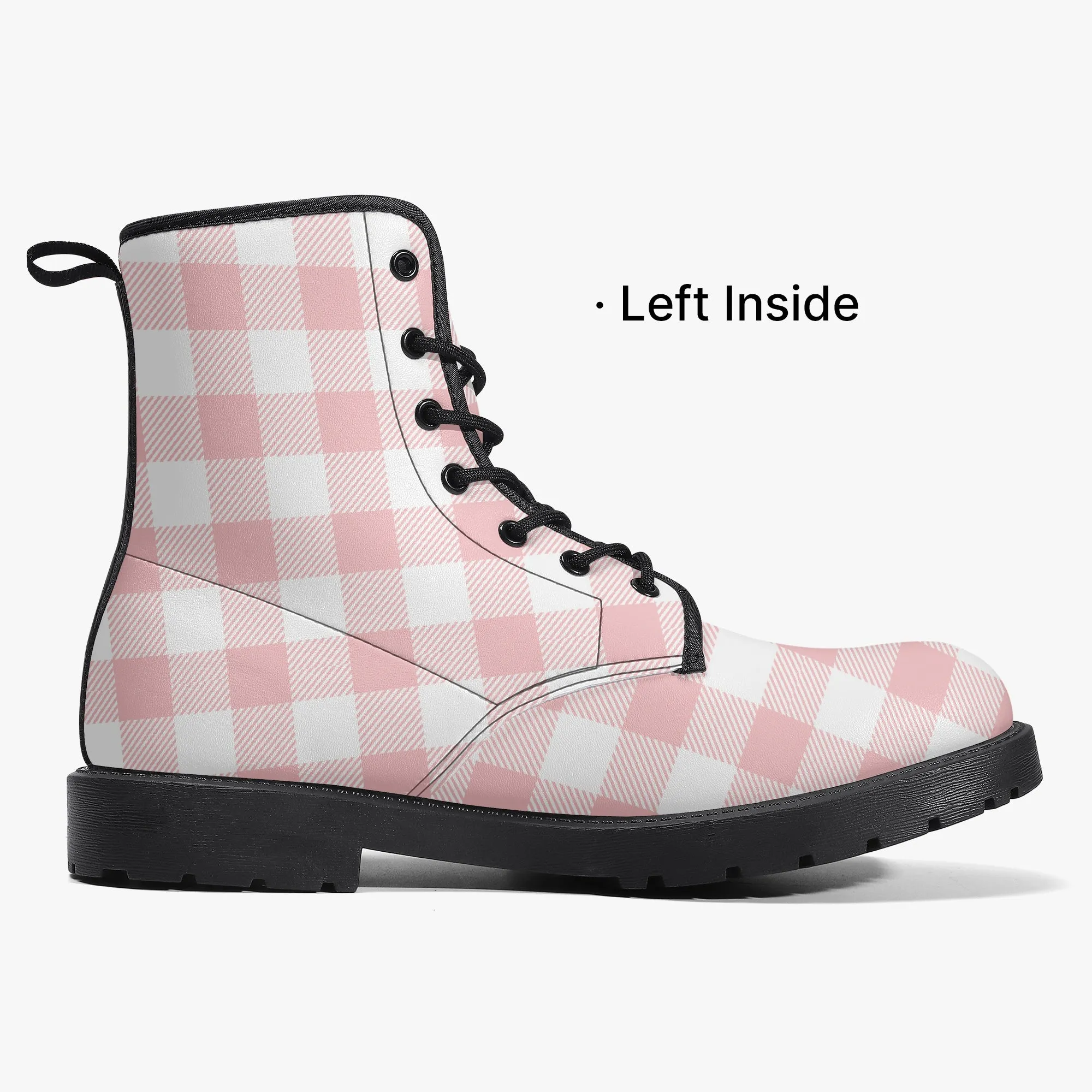 Pink Checkered