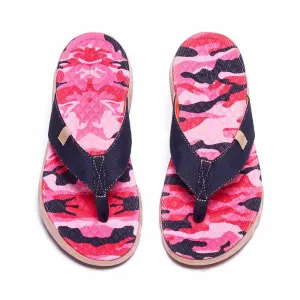 Pink Cherry Flip Flops Majorca Women