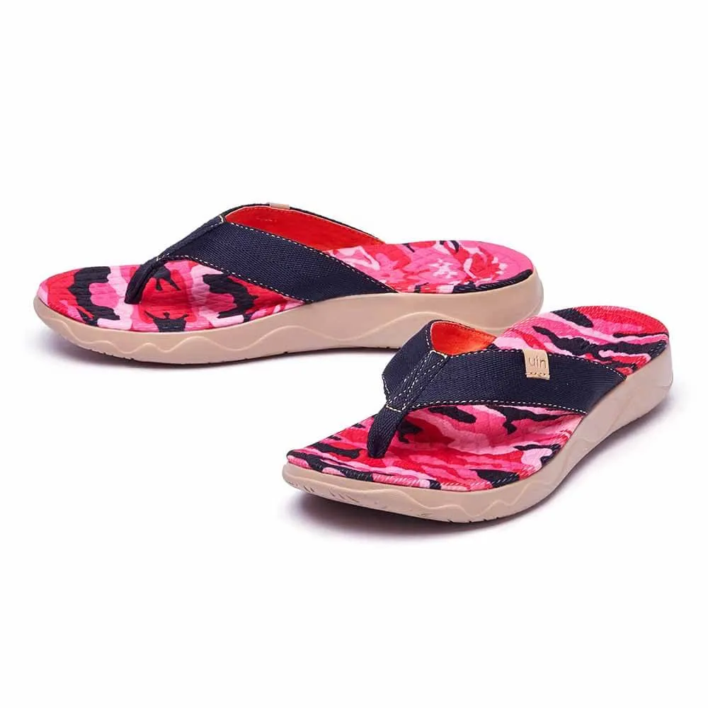 Pink Cherry Flip Flops Majorca Women