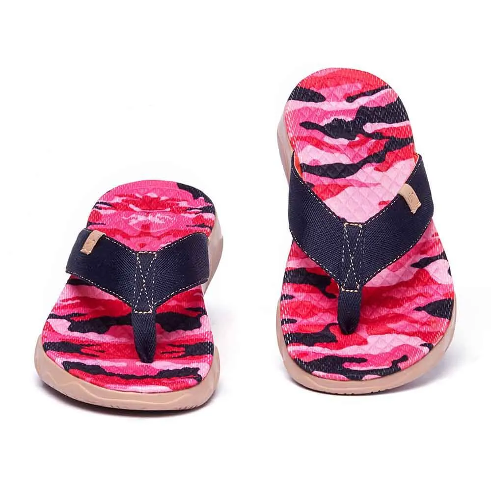 Pink Cherry Flip Flops Majorca Women