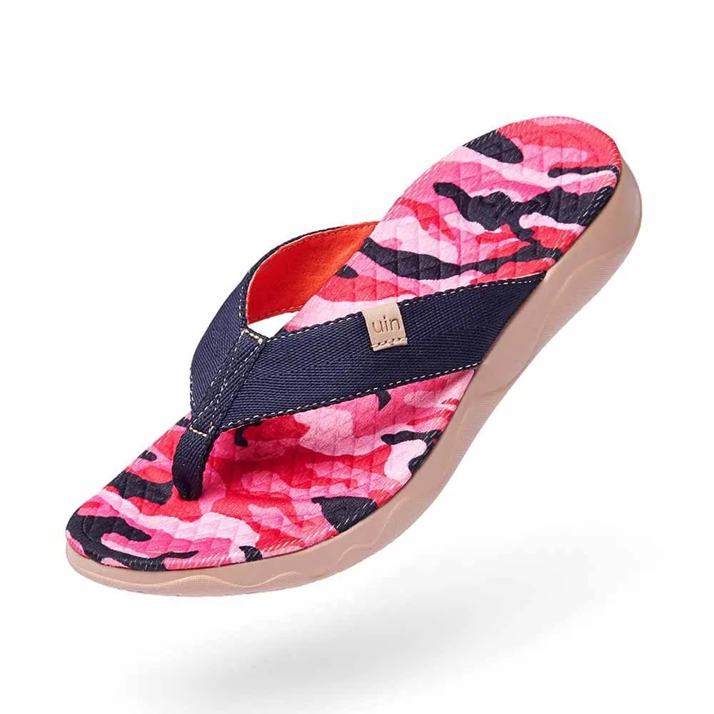 Pink Cherry Flip Flops Majorca Women