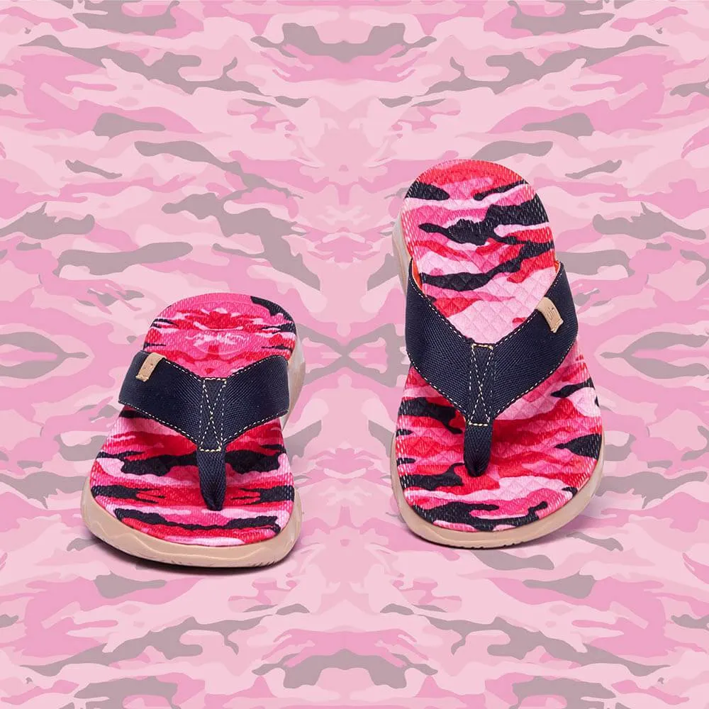 Pink Cherry Flip Flops Majorca Women