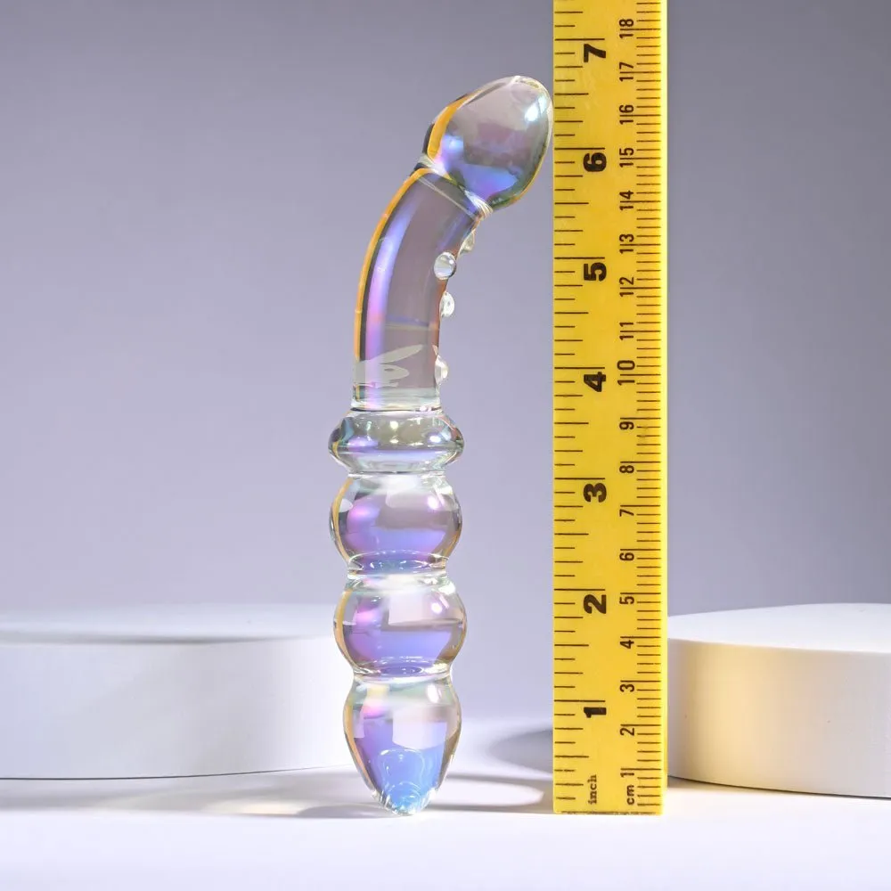 Playboy Pleasure Jewels Glass Double Ended Dildo