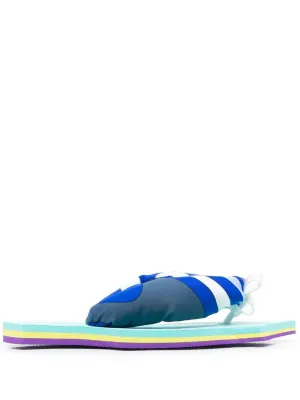 PUCCI Marmo-print Scuba flip flops