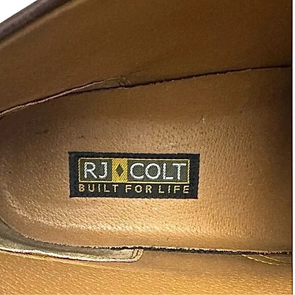 RJ Colt 27010 Detroit Mens Brown Leather Chukka Ankle Boots Size 7.5 M Pre-Owned