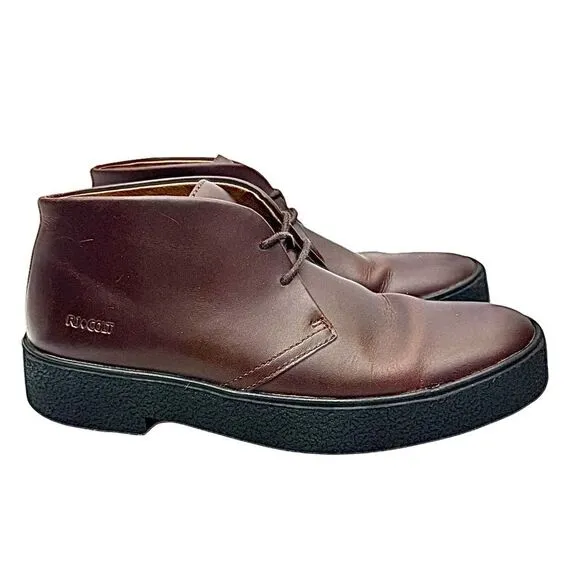 RJ Colt 27010 Detroit Mens Brown Leather Chukka Ankle Boots Size 7.5 M Pre-Owned