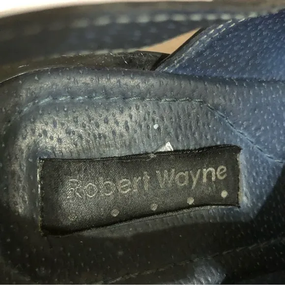 Robert Wayne Leather Fisherman Closed Toe Padded Insoles Slingback Sandals 10