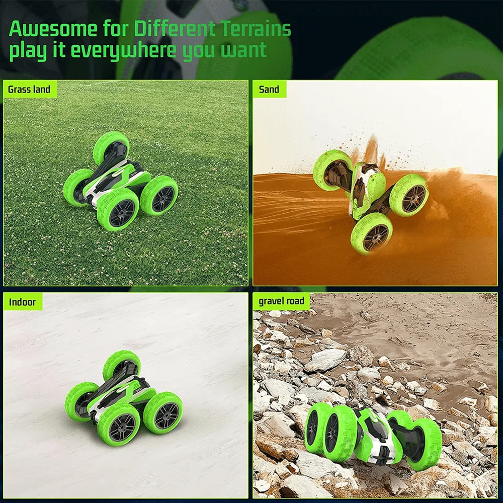 Rotating RC Stunt Car