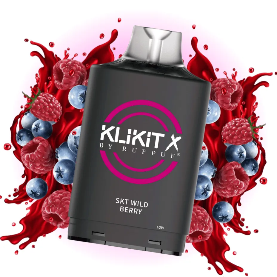 RufPuf Klikit X 35K Turbo Pod-SKT Wild Berry