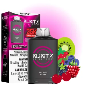 RufPuf Klikit X 35K Turbo Pod-SKT Wild Berry